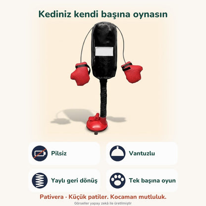 Pilsiz, vantuzlu, yaylı geri dönüş, tek başına oyun